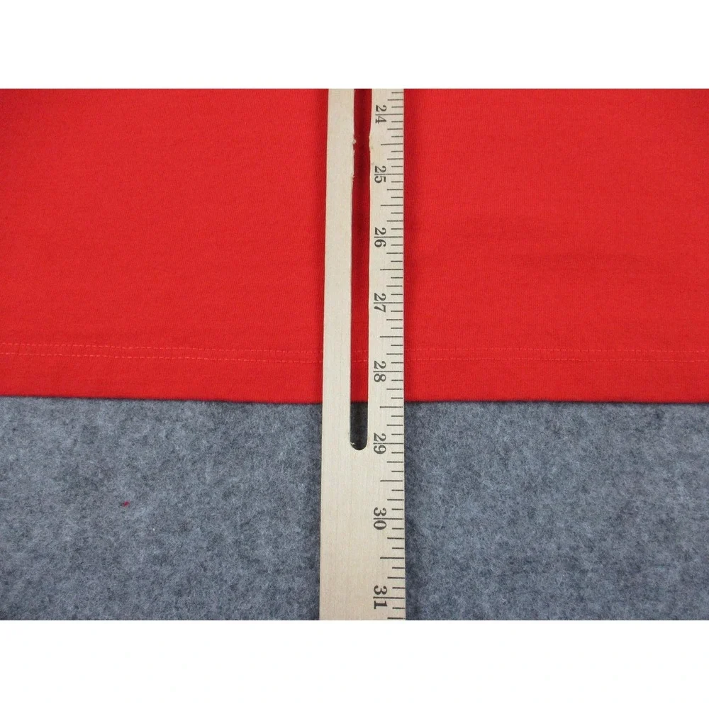 North Face Shirt Mens Large Red Year Of The Tiger Long Sleeve Hiking Crew Neck